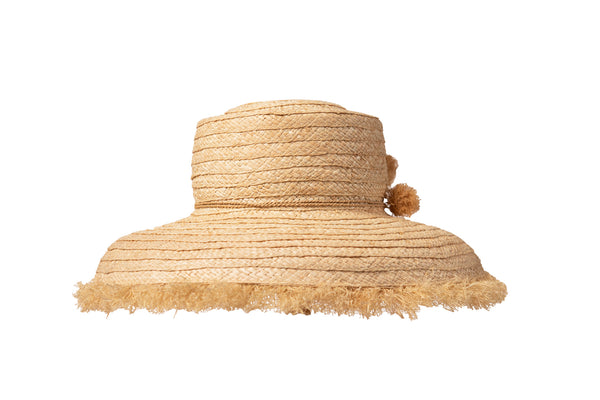 NWT Straw fashion Fringe Hat